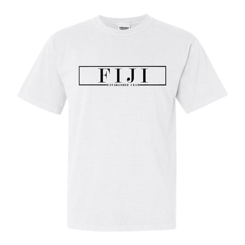 FIJI Comfort Colors T-Shirt - FIJI Fraternal Block Shirt - Kite and Crest