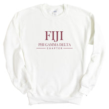 Load image into Gallery viewer, FIJI Sweatshirt - FIJI Basic Lined Crewneck Sweatshirt - Kite and Crest
