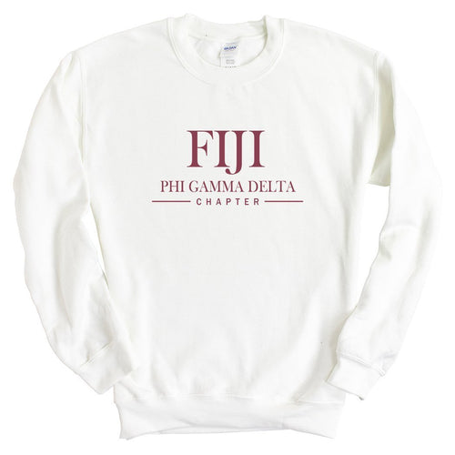 FIJI Sweatshirt - FIJI Basic Lined Crewneck Sweatshirt - Kite and Crest