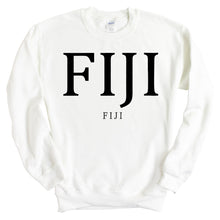 Load image into Gallery viewer, FIJI Sweatshirt - FIJI Block Letter Crewneck Sweatshirt - Kite and Crest
