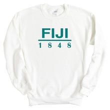 Load image into Gallery viewer, FIJI Sweatshirt - FIJI Lettered Basic Crewneck Sweatshirt - Kite and Crest
