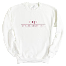 Load image into Gallery viewer, FIJI Sweatshirt - FIJI Old Fashioned Vintage Crewneck Sweatshirt - Kite and Crest

