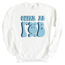 Load image into Gallery viewer, Gamma Phi Beta Sweatshirt - GPHI (Gamma Phi) Gotta Be Crewneck Sweatshirt - Kite and Crest
