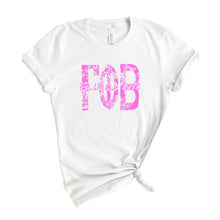 Load image into Gallery viewer, GPHI Gamma Phi Beta Pink Floral Sorority T-Shirt - Kite and Crest
