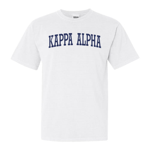 Kappa Alpha Order Comfort Colors T-Shirt - KA Intrinsic Lettered Shirt - Kite and Crest