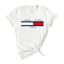 Load image into Gallery viewer, Kappa Alpha Theta T-shirt - Theta Vintage Tee - Kite and Crest
