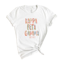 Load image into Gallery viewer, Kappa Beta Gamma Cooper T-shirt - Kite and Crest
