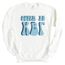 Load image into Gallery viewer, Kappa Beta Gamma Gotta Be Crewneck Sweatshirt - Kite and Crest
