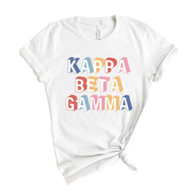 Load image into Gallery viewer, Kappa Beta Gamma Retro T-shirt - Kite and Crest
