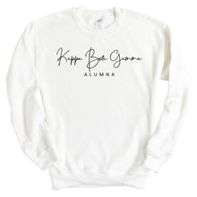 Load image into Gallery viewer, Kappa Beta Gamma Sorority Alumna Crewneck Sweatshirt - Kite and Crest
