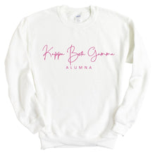 Load image into Gallery viewer, Kappa Beta Gamma Vintage Alumna Crewneck Sweatshirt - Kite and Crest
