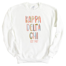 Load image into Gallery viewer, Kappa Delta Chi Cooper Crewneck Sweatshirt - Kite and Crest
