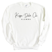 Load image into Gallery viewer, Kappa Delta Chi Sorority Alumna Crewneck Sweatshirt - Kite and Crest
