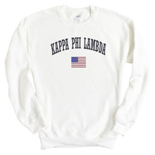 Load image into Gallery viewer, Kappa Phi Lambda USA Crewneck Sweatshirt - Kite and Crest
