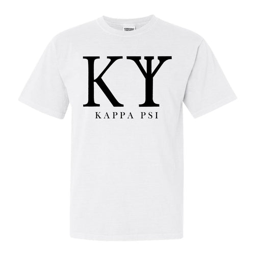 Kappa Psi Classic Comfort Colors T-Shirt - Kite and Crest