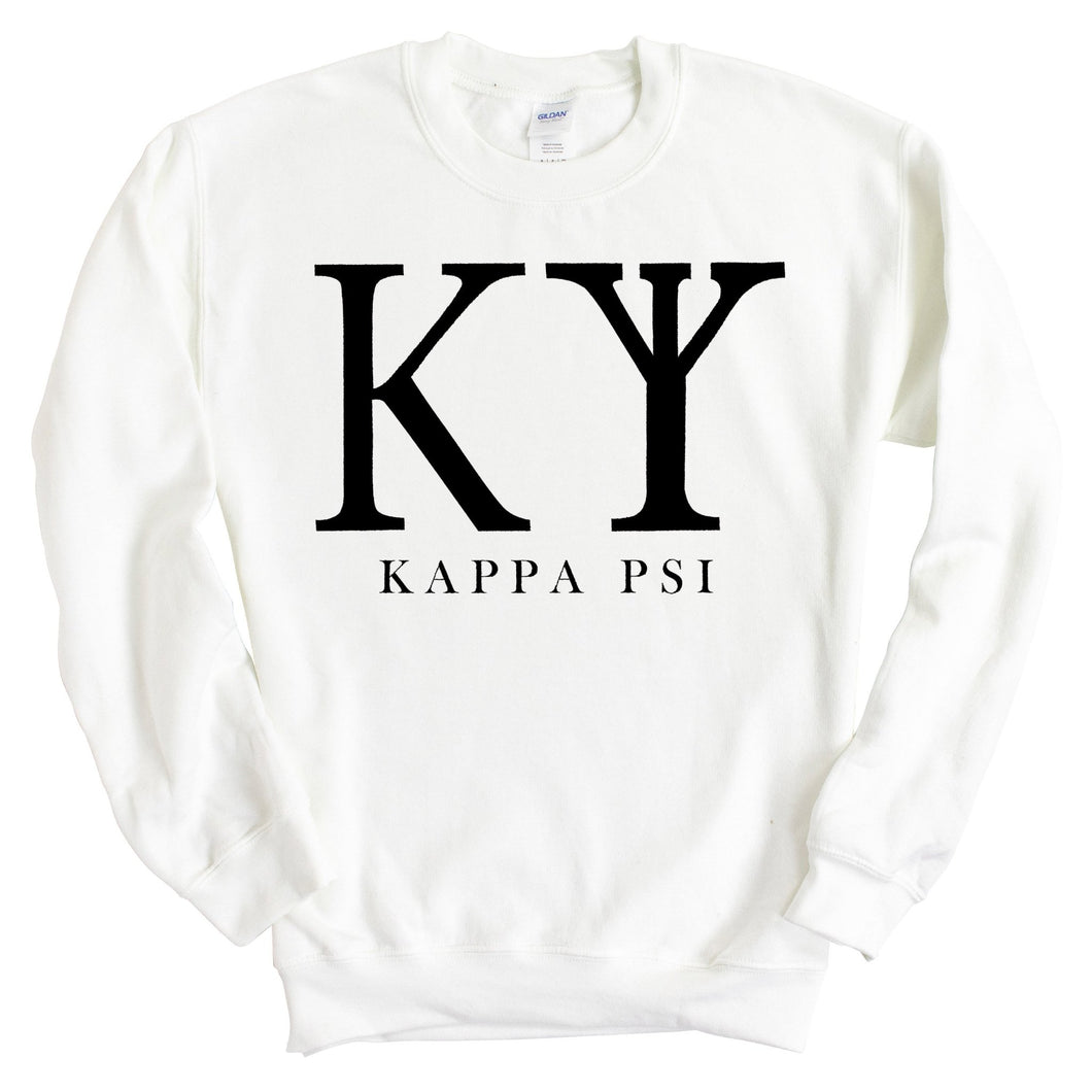 Kappa Psi Classic Sweatshirt - Fraternity Crewneck Sweatshirt - Kite and Crest