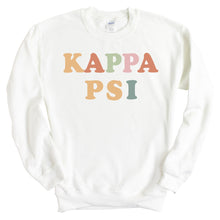 Load image into Gallery viewer, Kappa Psi For Everyone Sweatshirt - Fraternity Crewneck Sweatshirt - Kite and Crest
