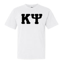 Load image into Gallery viewer, Kappa Psi Keeping it Simple Comfort Colors T-Shirt - Kite and Crest
