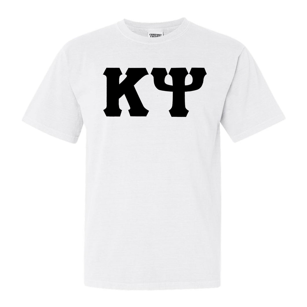 Kappa Psi Keeping it Simple Comfort Colors T-Shirt - Kite and Crest
