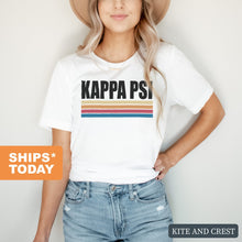 Load image into Gallery viewer, Kappa Psi Lets Race Comfort Colors T-Shirt - Kite and Crest
