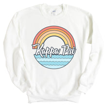 Load image into Gallery viewer, Kappa Psi Seas the Day Sweatshirt - Fraternity Crewneck Sweatshirt - Kite and Crest
