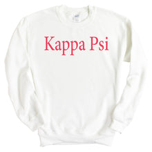 Load image into Gallery viewer, Kappa Psi Simply Me Sweatshirt - Fraternity Crewneck Sweatshirt - Kite and Crest
