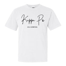 Load image into Gallery viewer, Kappa Psi Sorority Alumna Comfort Colors T-Shirt - Kite and Crest
