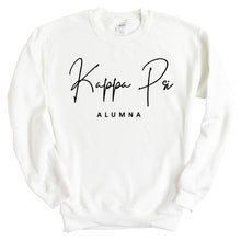 Load image into Gallery viewer, Kappa Psi Sorority Alumna Sweatshirt - Fraternity Crewneck Sweatshirt - Kite and Crest
