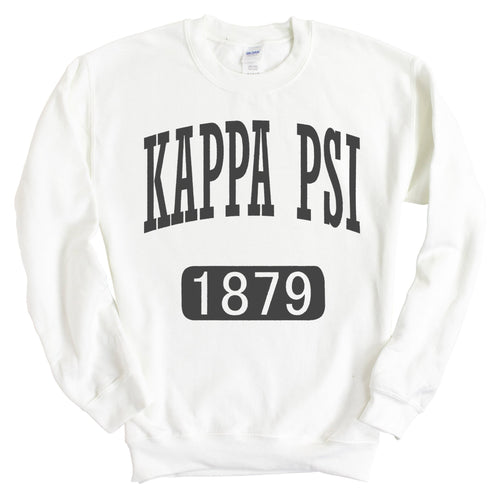 Kappa Psi Weekender Sweatshirt - Fraternity Crewneck Sweatshirt - Kite and Crest