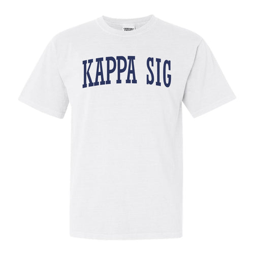 Kappa Sigma Comfort Colors T-Shirt - Kappa Sig Intrinsic Lettered Shirt - Kite and Crest