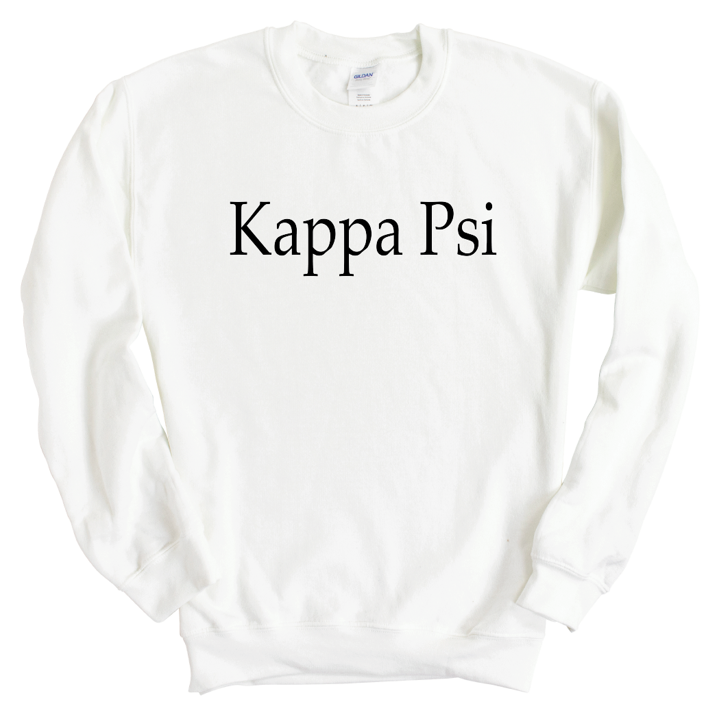 Clean and Simple Sweatshirt - Fraternity Crewneck Sweatshirt