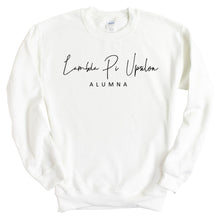 Load image into Gallery viewer, Lambda Pi Upsilon Sorority Alumna Crewneck Sweatshirt - Kite and Crest
