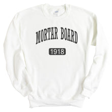 Load image into Gallery viewer, Mortar Board Athletic Crewneck Sweatshirt - Kite and Crest
