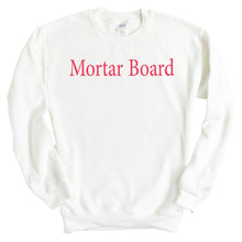 Load image into Gallery viewer, Mortar Board Basic Written Crewneck Sweatshirt - Kite and Crest
