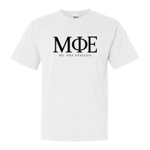 Load image into Gallery viewer, Mu Phi Epsilon Classic Comfort Colors T-Shirt - Kite and Crest
