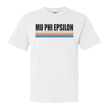 Load image into Gallery viewer, Mu Phi Epsilon Lets Race Comfort Colors T-Shirt - Kite and Crest
