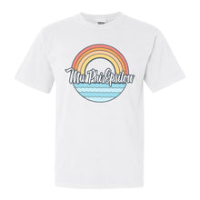 Load image into Gallery viewer, Mu Phi Epsilon Seas the Day Comfort Colors T-Shirt - Kite and Crest
