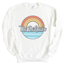 Load image into Gallery viewer, Mu Phi Epsilon Seas the Day Sweatshirt - Fraternity Crewneck Sweatshirt - Kite and Crest
