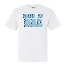 Load image into Gallery viewer, Phi Alpha Delta Happy to be Comfort Colors T-Shirt - Kite and Crest
