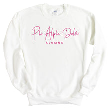Load image into Gallery viewer, Phi Alpha Delta Vintage Alumna Sweatshirt - Fraternity Crewneck Sweatshirt - Kite and Crest
