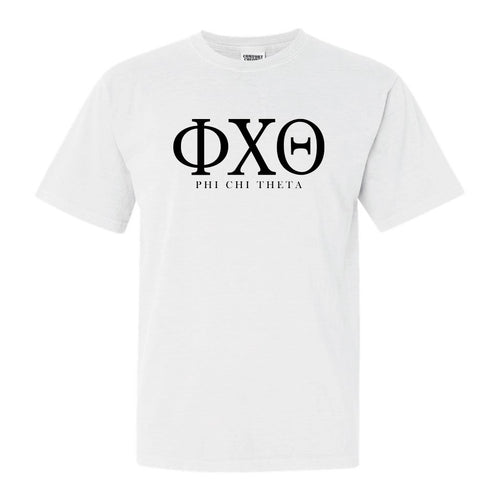 Phi Chi Theta Classic Comfort Colors T-Shirt - Kite and Crest