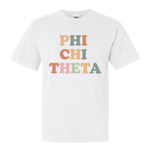 Load image into Gallery viewer, Phi Chi Theta For Everyone Comfort Colors T-Shirt - Kite and Crest
