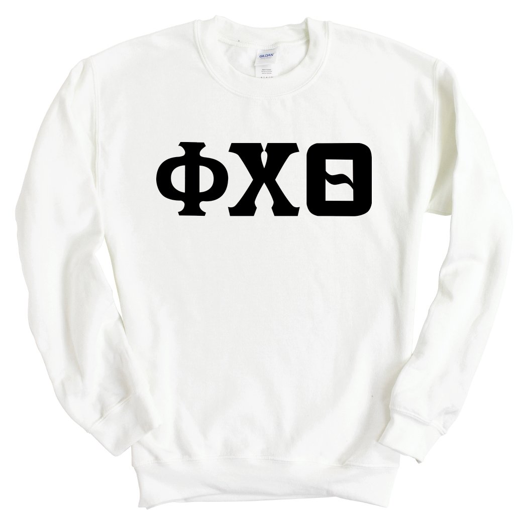 Phi Chi Theta Keeping it Simple Sweatshirt - Fraternity Crewneck Sweatshirt - Kite and Crest