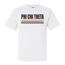 Load image into Gallery viewer, Phi Chi Theta Lets Race Comfort Colors T-Shirt - Kite and Crest
