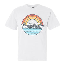 Load image into Gallery viewer, Phi Chi Theta Seas the Day Comfort Colors T-Shirt - Kite and Crest
