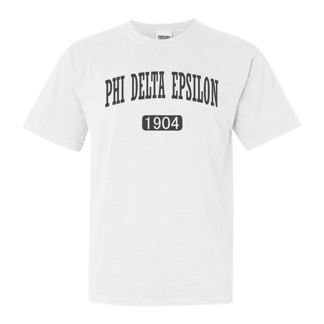Phi Delta Epsilon Weekender Comfort Colors T-Shirt - Kite and Crest