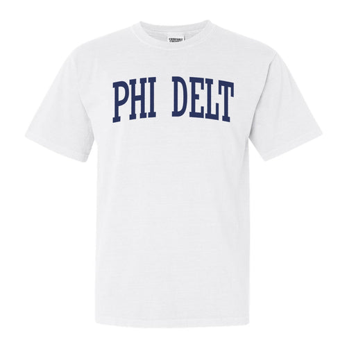 Phi Delta Theta Comfort Colors T-Shirt - Phi Delt Intrinsic Lettered Shirt - Kite and Crest