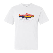 Load image into Gallery viewer, Phi Kappa Tau Comfort Colors T-Shirt - Phi Tau Fishing Shirt - Kite and Crest
