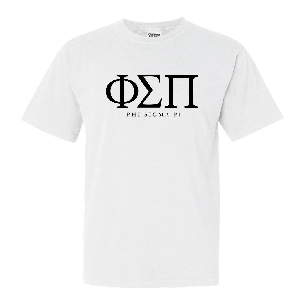 Phi Sigma Pi Classic Comfort Colors T-Shirt - Kite and Crest