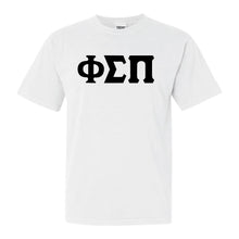 Load image into Gallery viewer, Phi Sigma Pi Keeping it Simple Comfort Colors T-Shirt - Kite and Crest

